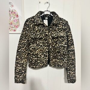 H&M Women's Animal Print Coat